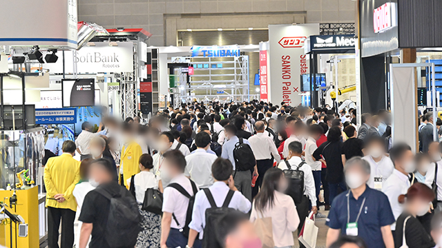 Scenes from Logis-Tech Tokyo 2022