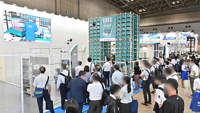 Scenes from Logis-Tech Tokyo 2022