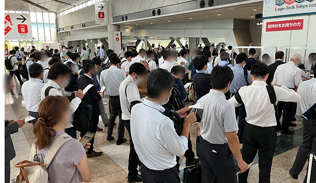 Scenes from Logis-Tech Tokyo 2022